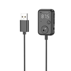 Аудіоадаптер універсальний Borofone June car BT TF FM transmitter BC49 Black