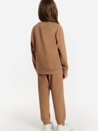 Дитячий спортивний костюм (світшот + штани) для дівчинки Tup Tup 101405-1070 110 см Світло-коричневий (5907744491048) - зображення 2