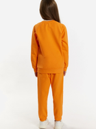 Дитячий спортивний костюм (світшот + штани) для дівчинки Tup Tup 101408-4610 122 см Оранжевий (5907744491369) - зображення 2
