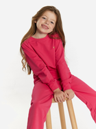 Дитячий спортивний костюм (світшот + штани) для дівчинки Tup Tup 101410-2200 104 см Малиновий (5907744491536) - зображення 3