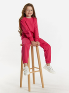 Komplet dziecięcy sportowy (bluza + spodnie) dla dziewczynki Tup Tup 101410-2200 116 cm Malinowy (5907744491550) - obraz 4