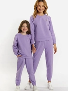 Дитячий спортивний костюм (світшот + штани) для дівчинки Tup Tup 101411-2510 128 см Фіолетовий (5907744491673) - зображення 3