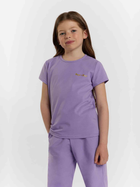 Koszulka dziecięca dla dziewczynki Tup Tup 101500-2510 128 cm Fioletowa (5907744500801) - obraz 1