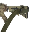 Оружейный ремень A-line T2 автоматный трехточечный Olive 2000000164007 - изображение 6