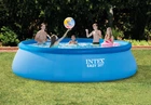 Надувний басейн Intex 28142 (84*396 см., об'єм: 7290 л., картриджний фільтр-насос 2006 л/год., серія: Easy Set)