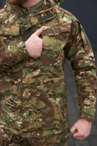 Тактический костюм куртка и брюки с наколенниками Multicam военный костюм мультикам, Multicam комплект с наколенниками 3XL - изображение 9