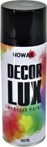 Фарба аерозольна (Nowax) Decor Lux Чорний мат 450мол. (RAL 9005) NX48011