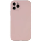 Чехол Silicone Case Full Camera Protective (AA) NO LOGO для Apple iPhone 12 Pro Max (6.7") Розовый / Pink Sand Без бренда