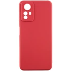 Силіконовий чохол Candy Full Camera для Xiaomi Redmi Note 12S Червоний / Camellia