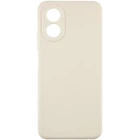 Силиконовый чехол Candy Full Camera для Oppo A78 4G Бежевый / Antigue White - 00000065850_1