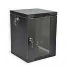 Шафа настінна 10" 6U, 320х300х335 (Ш*Г*В) мм, чорна