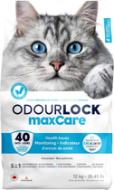 Żwirek dla kotów Intersand Catlitter Odour Lock MaxCare 12 kg (0777979216120) - obraz 1