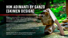 Нож складной Adimanti by Ganzo (Skimen design) титановый Коричневый (Skimen-TBZ) - изображение 8