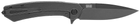 Нож складной Adimanti by Ganzo (Skimen design) титановый Черный (Skimen-TBK) - изображение 3