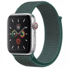 Нейлоновый Ремешок Epik Nylon для Apple watch 38mm/40mm Матовый / Минималистичный / Зеленый / Pine green