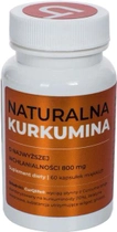 Харчова добавка Visanto Natural Curcumin 60 капсул для імунітету (5907709751125) - зображення 1