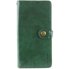 Кожаный чехол-книжка GETMAN Gallant (PU) для Xiaomi Redmi Note 13 4G Зеленый
