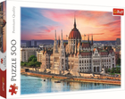 Puzzle Trefl Budapeszt Węgry 500 elementów (5900511373950) - obraz 1