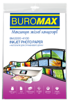 Фотобумага глянцевая А4 180г/м2 100л. BuroMax 2220-4100