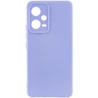 Чехол Lakshmi Silicone Cover Lakshmi Full Camera (A) для Xiaomi Poco X5 5G / Redmi Note 12 5G Сиреневый / Dasheen