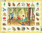 Puzzle Larsen Maxi W lesie 24 elementy (7023852108840) - obraz 1