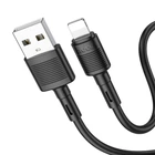 Кабель для iPhone iPad - HOCO X83 Victory charging Lightning cable 1 метр черный