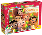 Puzzle dwustronne Lisciani MaxiFloor Cocomelon 1-2-3 60 elementów (8008324091089)
