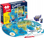 Puzzle Demart Mappuzzle Junior Zwierzęta świata 20 elementów (9788379126910) - obraz 1