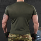 Потоотводящая мужская футболка coolmax с принтом "Все буде 4.5.0" олива размер M - изображение 3