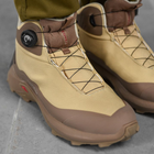 Чоловічі черевики з автоматичною шнурівкою / Кросівки "Combat" койот розмір 43 - зображення 3