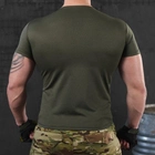 Потоотводящая мужская футболка coolmax с принтом "Все буде 4.5.0" олива размер 2XL - изображение 3