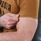 Потовідвідна чоловіча футболка Bayraktar Coolmax з принтом "Арта" койот розмір S - зображення 5