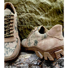 Літні Тактичні кросівки. Койот. Натуральна шкіра. 36р (23,5см) DSLM-1036-36 - зображення 3