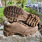 Літні Тактичні кросівки. Койот+Піксель. Натуральна шкіра. 43р (28,5см) BXLM-1046-43 - зображення 3
