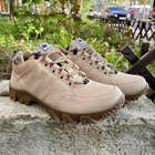 Літні Тактичні кросівки. Койот+Піксель. Натуральна шкіра. 42р (28см) BXLM-1045-42 - зображення 3