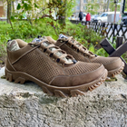 Літні Тактичні кросівки. Койот+Піксель. Натуральна шкіра. 44р (29см) BXLM-1046-44 - зображення 4