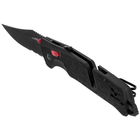Нож складной SOG Trident AT Partially Serrated black/red черный/красный - изображение 4
