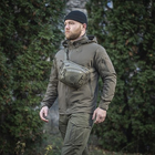 Сумка тактическая через плечо на грудь M-Tac Sphaera Hex Hardsling Bag Gen.III Elite Ranger Green для пистолета (сумка на пояс)