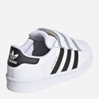 Trampki chłopięce na rzepy Adidas Originals Superstar EF4842 22 (5.5KUK) Białe (4062053378112) - obraz 4