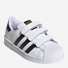 Trampki chłopięce na rzepy Adidas Originals Superstar EF4842 27 (9.5UK) Białe (4062053378136) - obraz 2