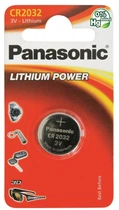 Panasonic Батарейка літієва CR2032 блістер, 1 шт.