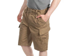 Тактические летние шорты с дополнительными карманами Texar WZ10, койот S - изображение 4