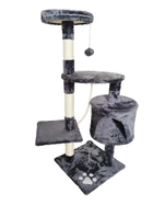 Когтеточка (дряпка, драпак), домик для кошек CatTree, Серый (1049)