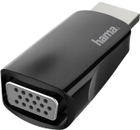 Adapter Hama HDMI - VGA F/M Black (4047443437464) - obraz 1