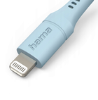 Kabel Hama Flexible USB Type-A - Lightning M/M 1.5 m Blue (4047443486387) - obraz 3