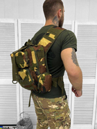 Рюкзак слинг тактический 15 литров mtk ЛГ7192 - изображение 4