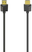 Кабель Hama Flexi-slim HDMI - HDMI M/M 1.5 м Black (4047443392848)