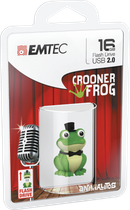 Флеш пам'ять USB Emtec M339 Crooner Frog 16GB USB 2.0 (ECMMD16GM339) - зображення 3