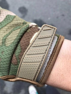 Перчатки сенсорные тактические полнопалые с защитой костяшек пальцев XL Мультикам - изображение 7