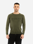 Sweter męski bawełniany Guess X2BR06Z27Y0-AMG L Zielony (7621701102966) - obraz 1